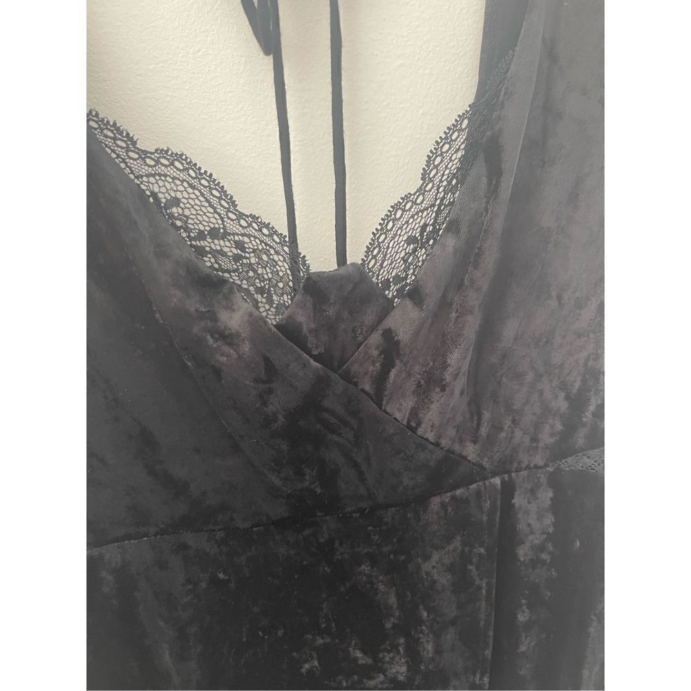 Free People Velvet Dress Size L - Picture 3 of 8